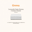 Sábana bajera ajustable de algodón 80x200 Emma Bed Linen
