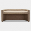 Banco tapizado nórdico para dormitorio Vipe Poised Elegance
