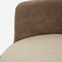 Sillón acolchado de diseño nórdico Vipe Poised Comfort