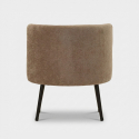 Sillón acolchado de diseño nórdico Vipe Poised Comfort