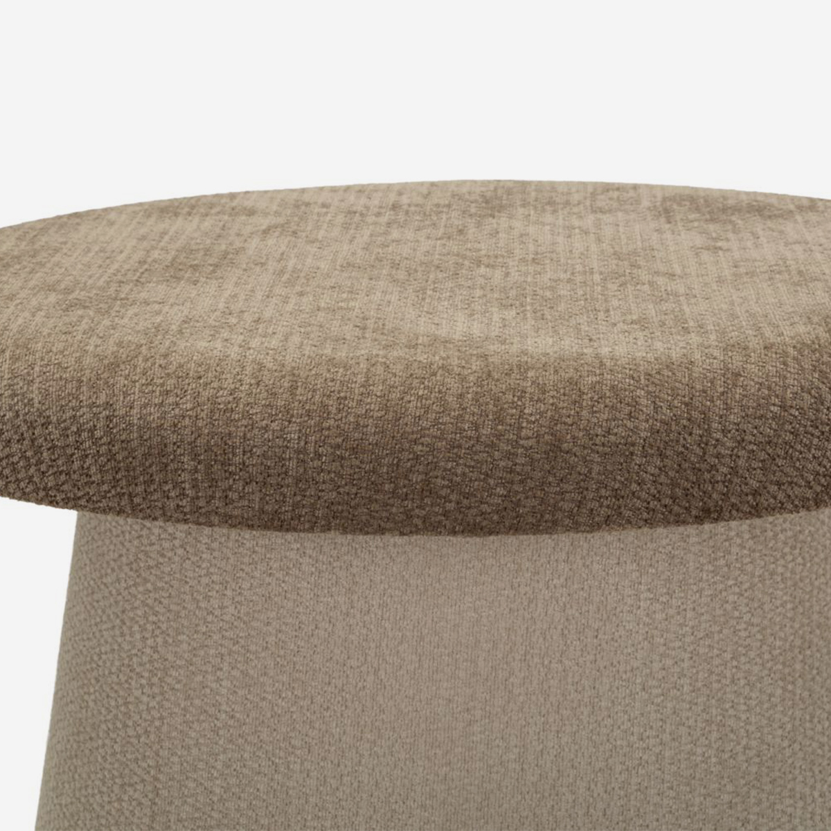 Nordischer Designer-Pouf-Beistelltisch in Pilzform Vipe Soft Geometry