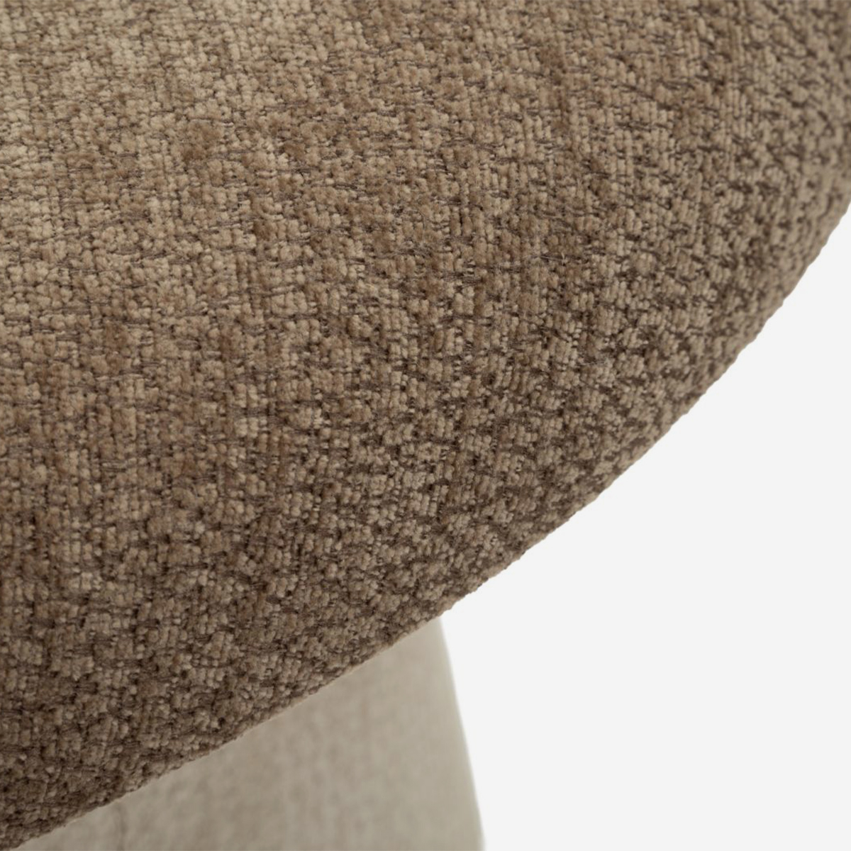 Nordischer Designer-Pouf-Beistelltisch in Pilzform Vipe Soft Geometry
