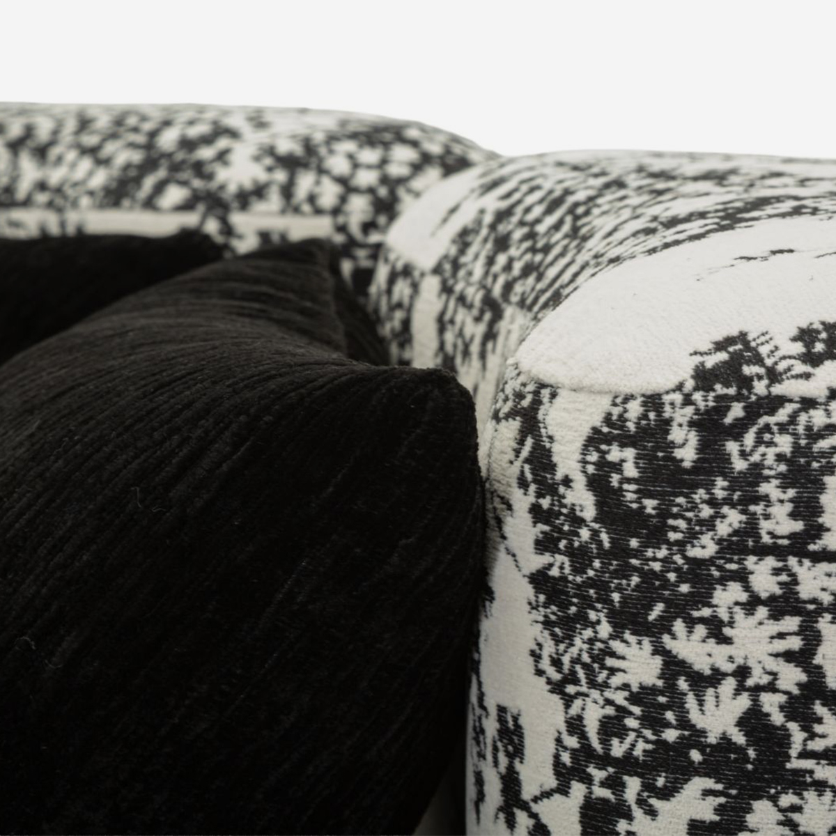 Polster-Chaiselongue-Sofa für das Wohnzimmer Okinawa Monochrome Haven