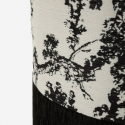 Runder gepolsterter Sitzhocker mit Stauraum Okinawa Monochrome Pouf