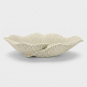 Centrotavola decorativo in poliresina Sand Petal Silhouette