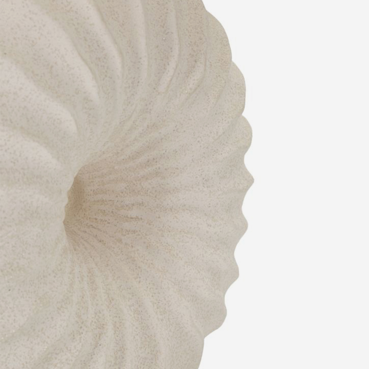 Lámpara de mesa de cerámica con pantalla Sea Star Poise L