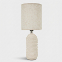 Lampada da tavolo in ceramica e poliestere Sea Star Poise S