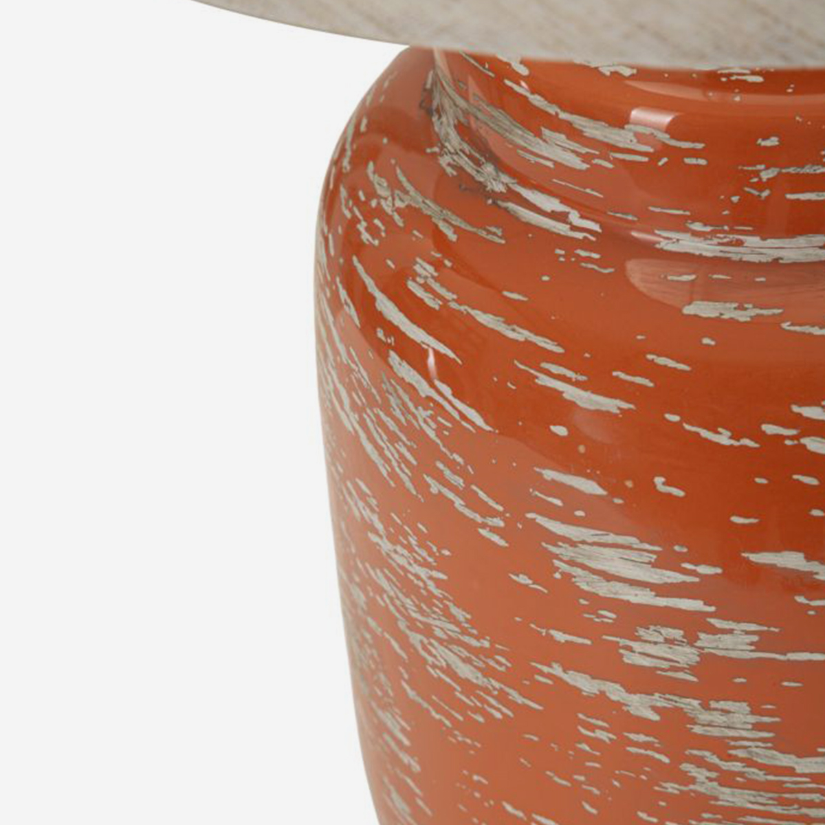 Lampada da tavolo contemporanea in ceramica Hut Glow