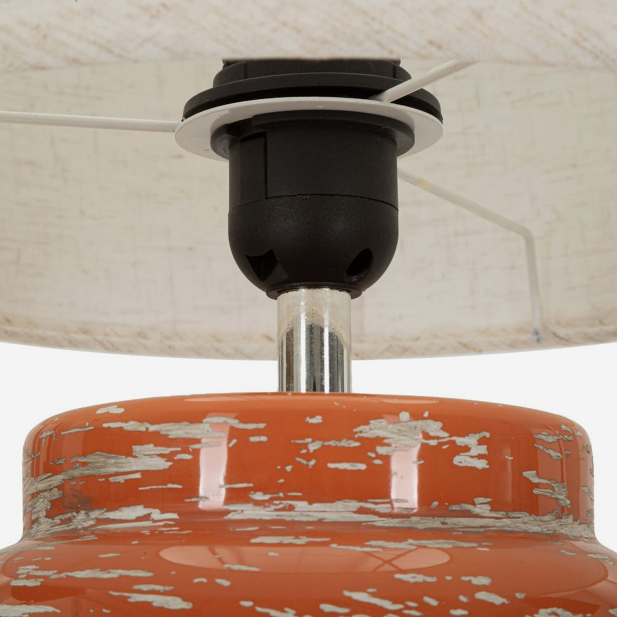 Lampada da tavolo contemporanea in ceramica Hut Glow