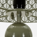 Tischlampe aus perforiertem Metall Seoul Glow