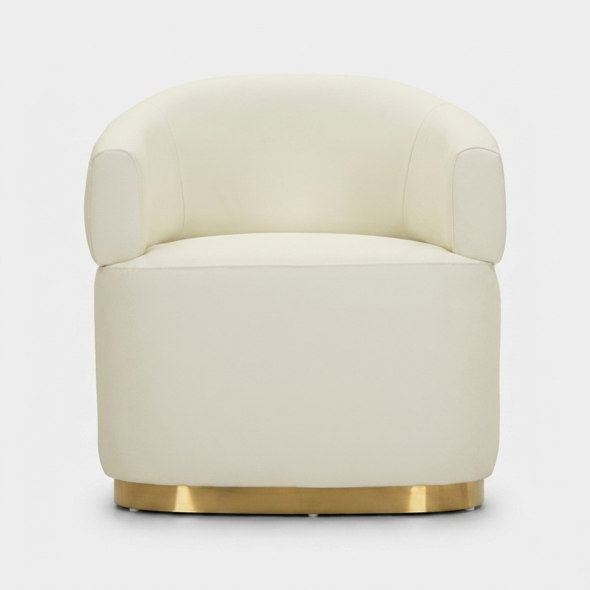 Sillón de diseño tapizado en ecopiel para salón Minsk Plus