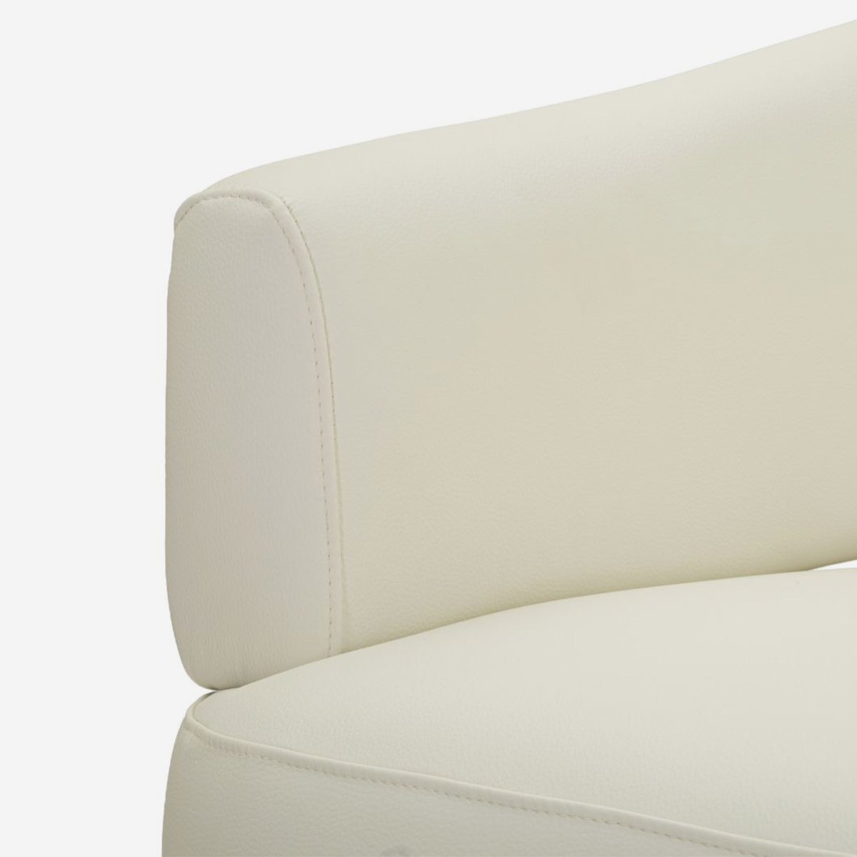 Sillón de diseño tapizado en ecopiel para salón Minsk Plus