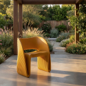 Sillón de jardín y exterior-interior de polietileno Sand