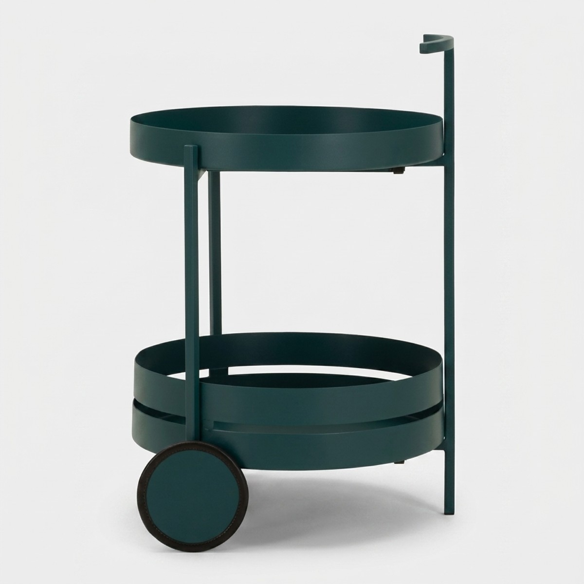 Carrito auxiliar de cocina de metal con ruedas Saturno