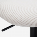 Set de 2 taburetes de bar giratorios acolchados regulables Light
