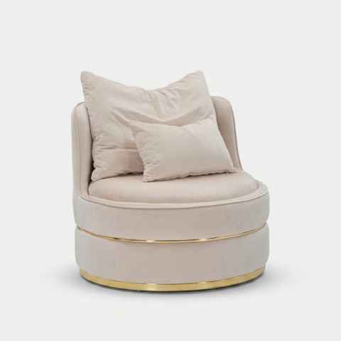 Stoffsessel mit Kissen Paris
