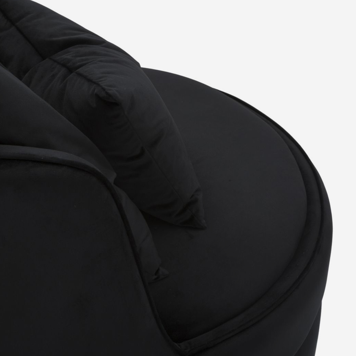Sillón tapizado en tela con cojines Paris Space