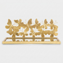 Pareja de estantes de pared con espejo Butterflies