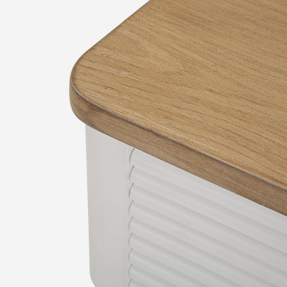 Mesita de noche de madera con cajón para dormitorio Matera