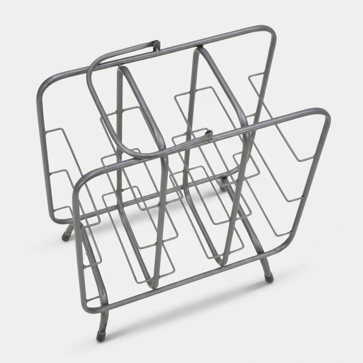 Freistehender Weinflaschenhalter aus Metall für 9 Flaschen Rack