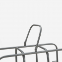 Freistehender Weinflaschenhalter aus Metall für 9 Flaschen Rack