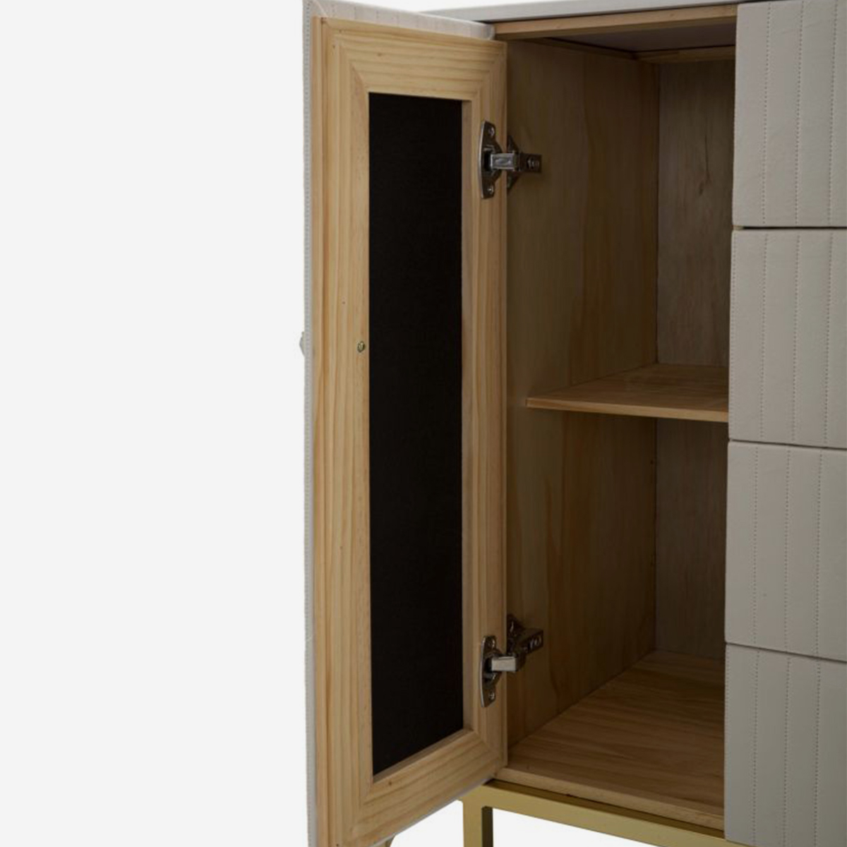 Aparador moderno Montpellier con 2 puertas y 4 cajones