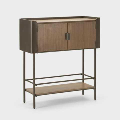 Credenza in legno e metallo...