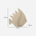 Decoración marina con forma de pez en poliresina Pesce L