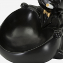 Dekorative Taschenleerer-Schale aus Polyresin Hund Ball