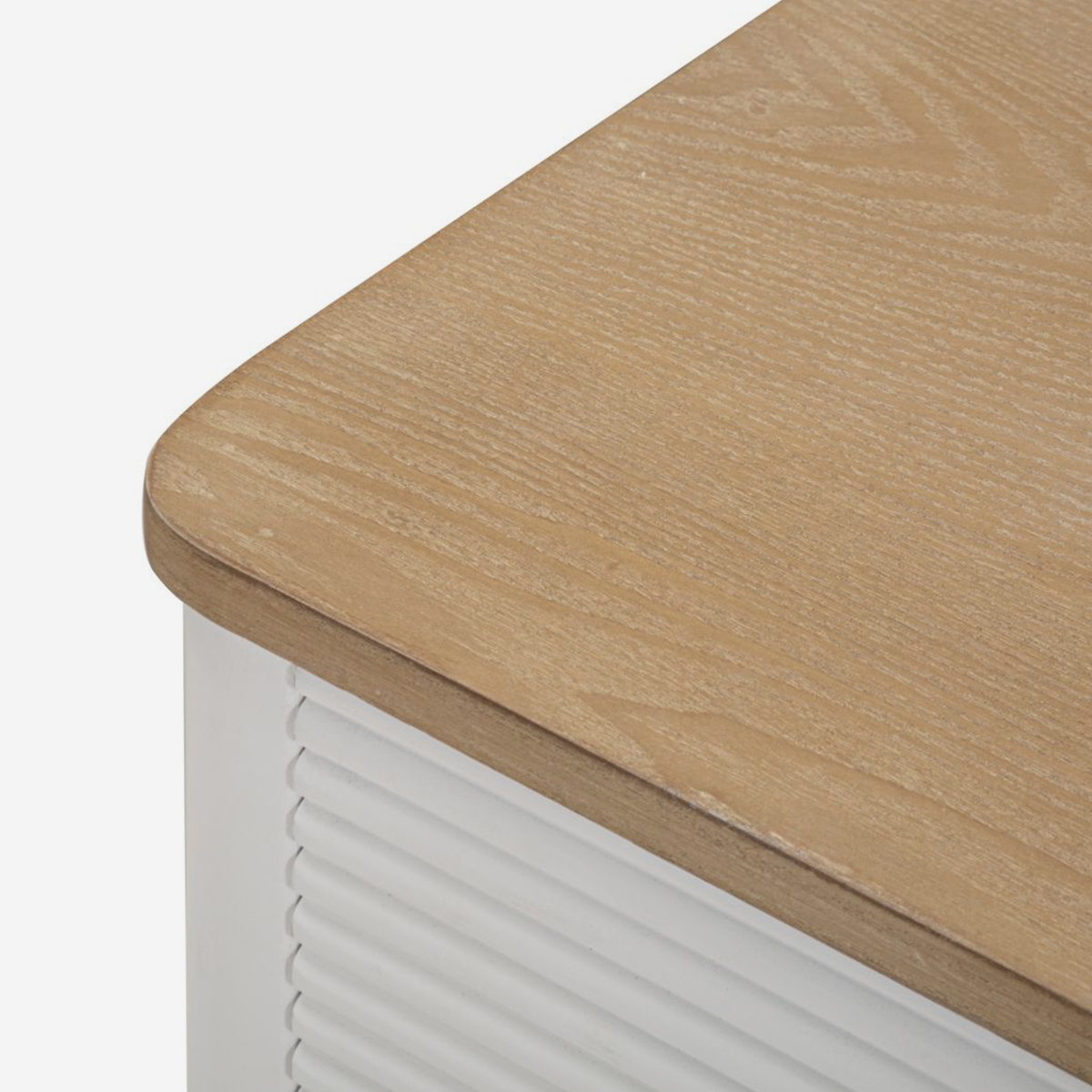 Cómoda de 3 cajones en madera y metal para dormitorio Matera