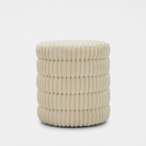 Designer-Hocker gepolstert...