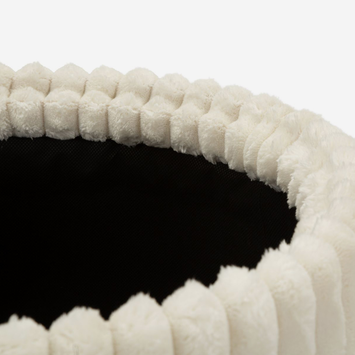 2er-Set runde Sitzhocker mit Stauraum aus Polyester Goteborg