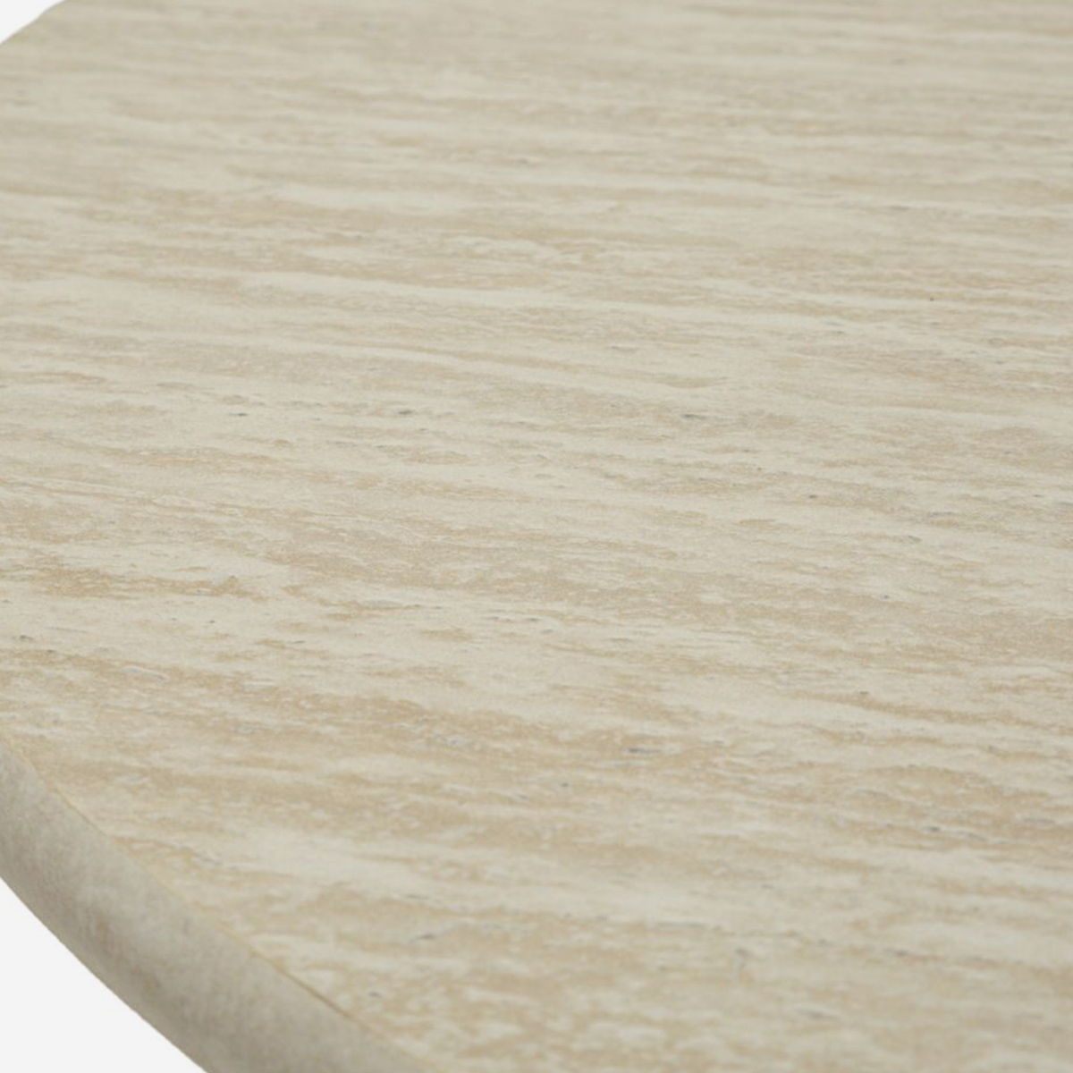 Table à manger ronde en MDF et fer Stoccolma