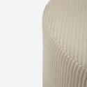 Gepolsterter Herz-Pouf aus Polyester Heart Dublino