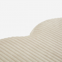 Gepolsterter Herz-Pouf aus Polyester Heart Dublino