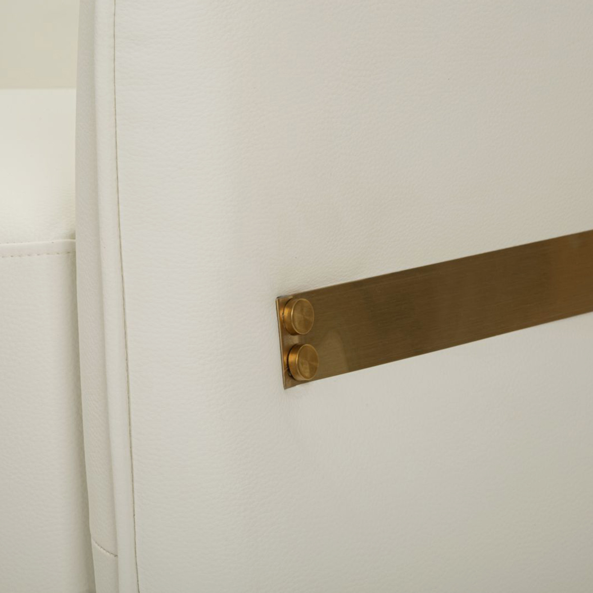 Sofá acolchado en PU de 160 cm para salón Minsk