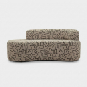 Gepolstertes Designer-Sofa aus Polyester Nairobi