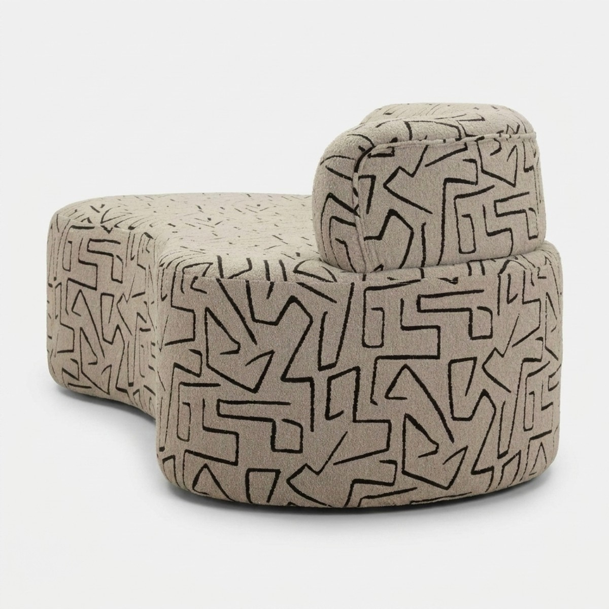 Gepolstertes Designer-Sofa aus Polyester Nairobi