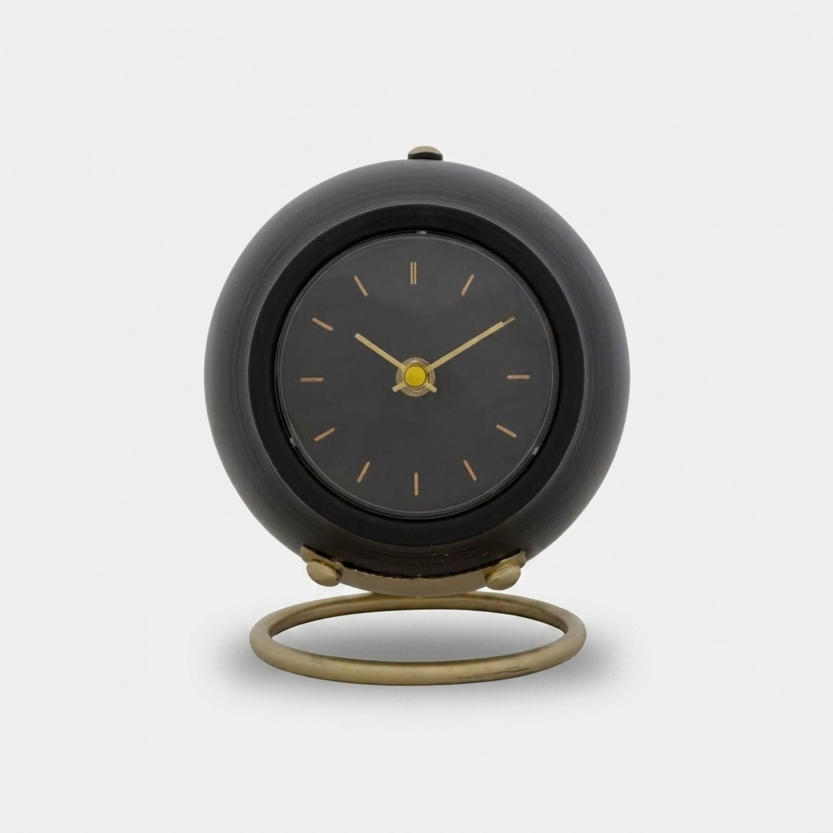 Reloj de sobremesa de metal y plástico Ball