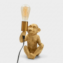 Lampada da tavolo decorativa in poliresina Monkey