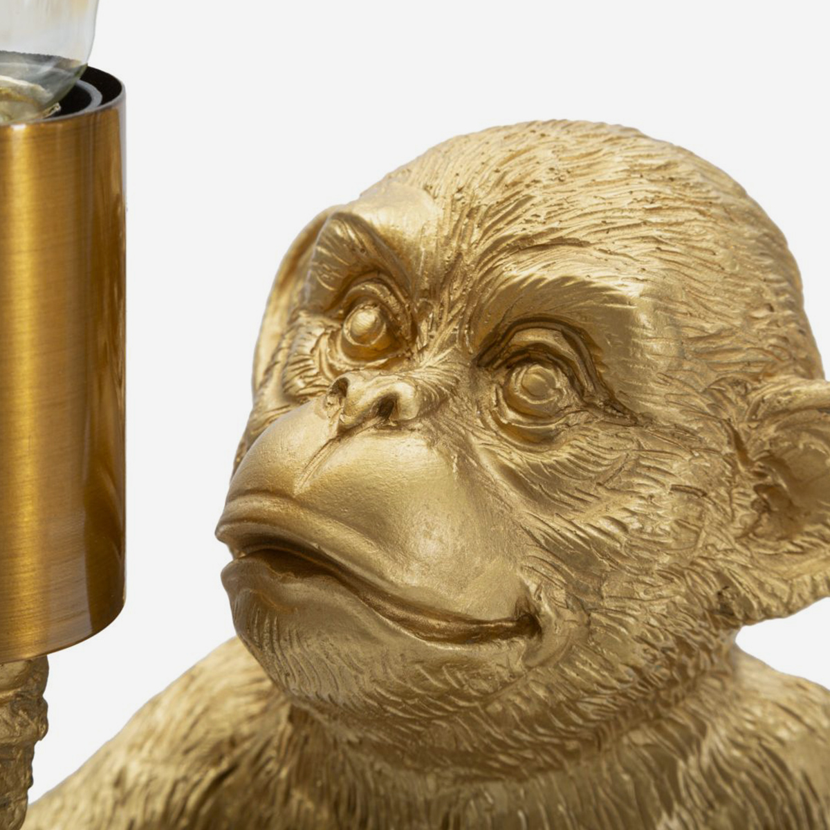Lampada da tavolo decorativa in poliresina Monkey