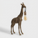 Lampada da tavolo in resina decorativa Giraffa 60
