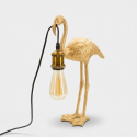 Lampada da tavolo decorativa in resina Flamingo