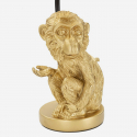 Lampada da tavolo decorativa con paralume Scimmia Seduta