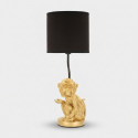 Lámpara de mesa decorativa con pantalla Scimmia Seduta