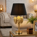 Lampada da tavolo decorativa con paralume Elefante 59