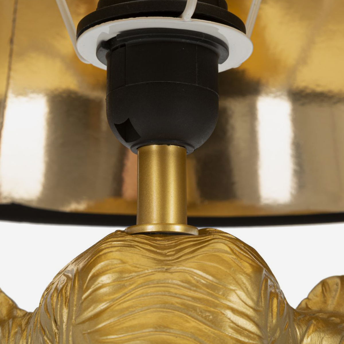 Lampada da tavolo decorativa con paralume Elefante 59