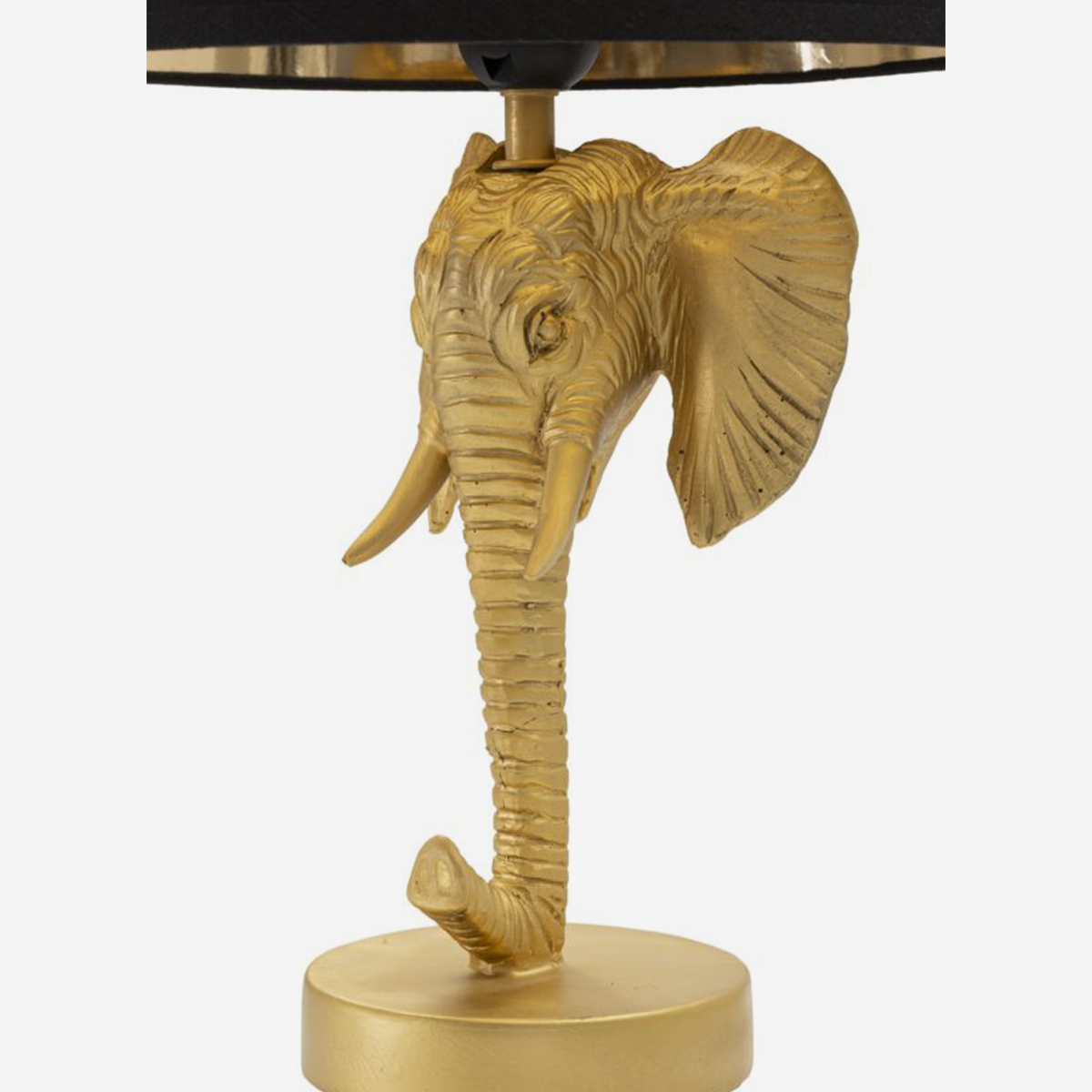 Lámpara de mesa decorativa con pantalla Elefante 43