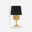 Lámpara de mesa decorativa con pantalla Elefante 43