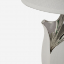 Lámpara de mesa de cerámica con pantalla Shiney